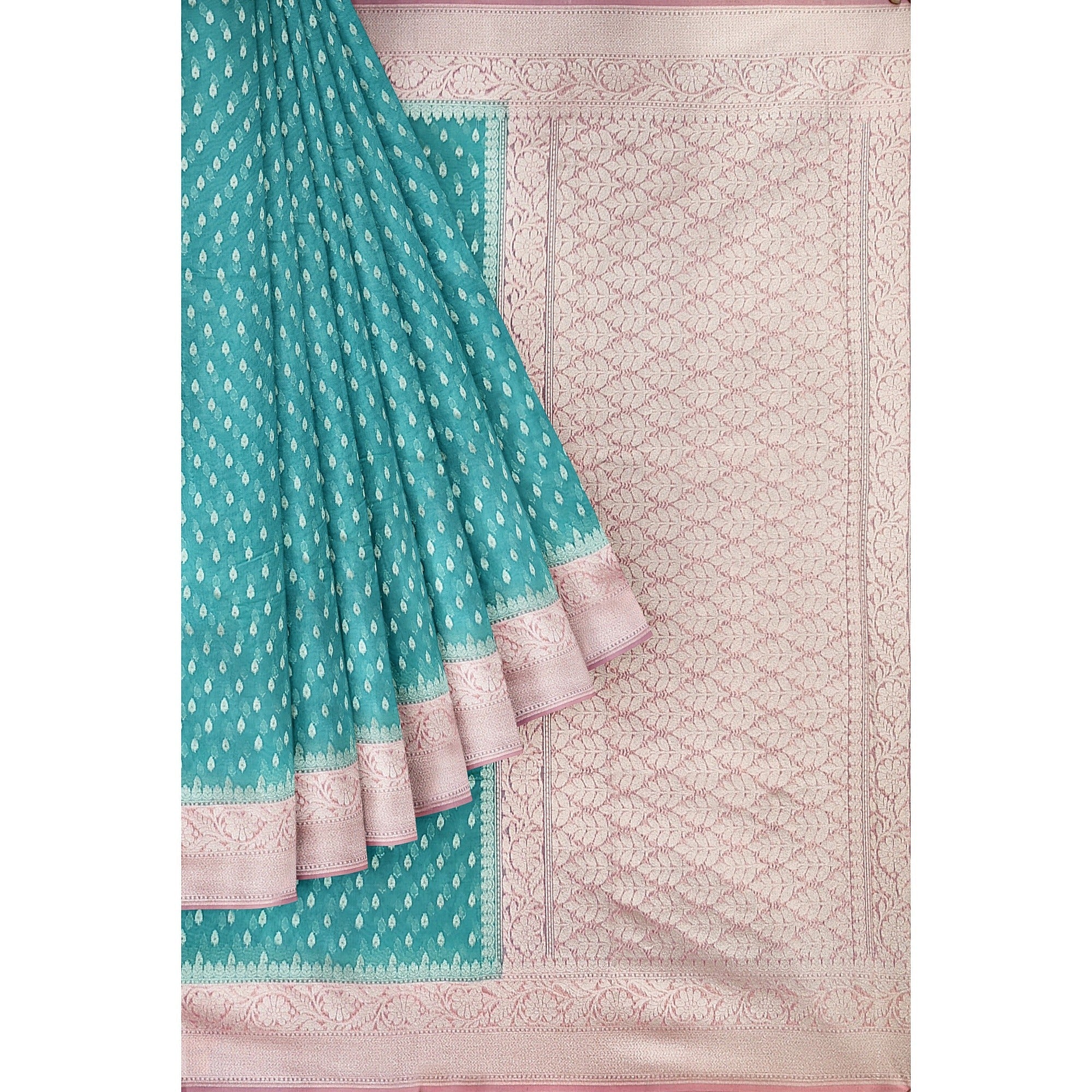 Embrace Effortless Elegance with Georgette Sarees - New Sudarshan Silks`