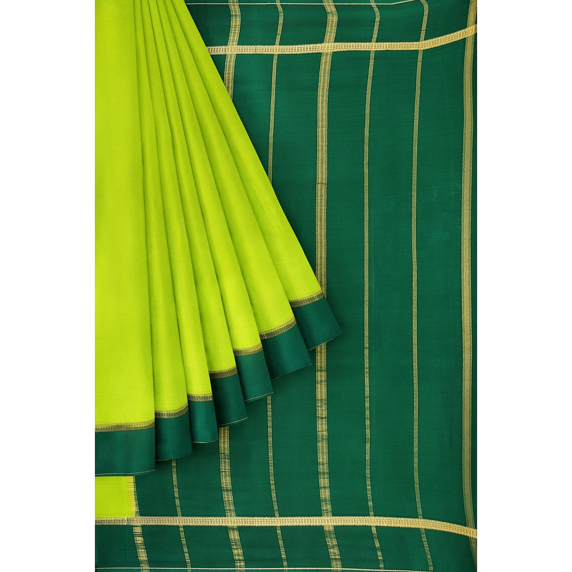 Embrace Grace and Sophistication with Mysore Crepe Sarees - New Sudarshan Silks`