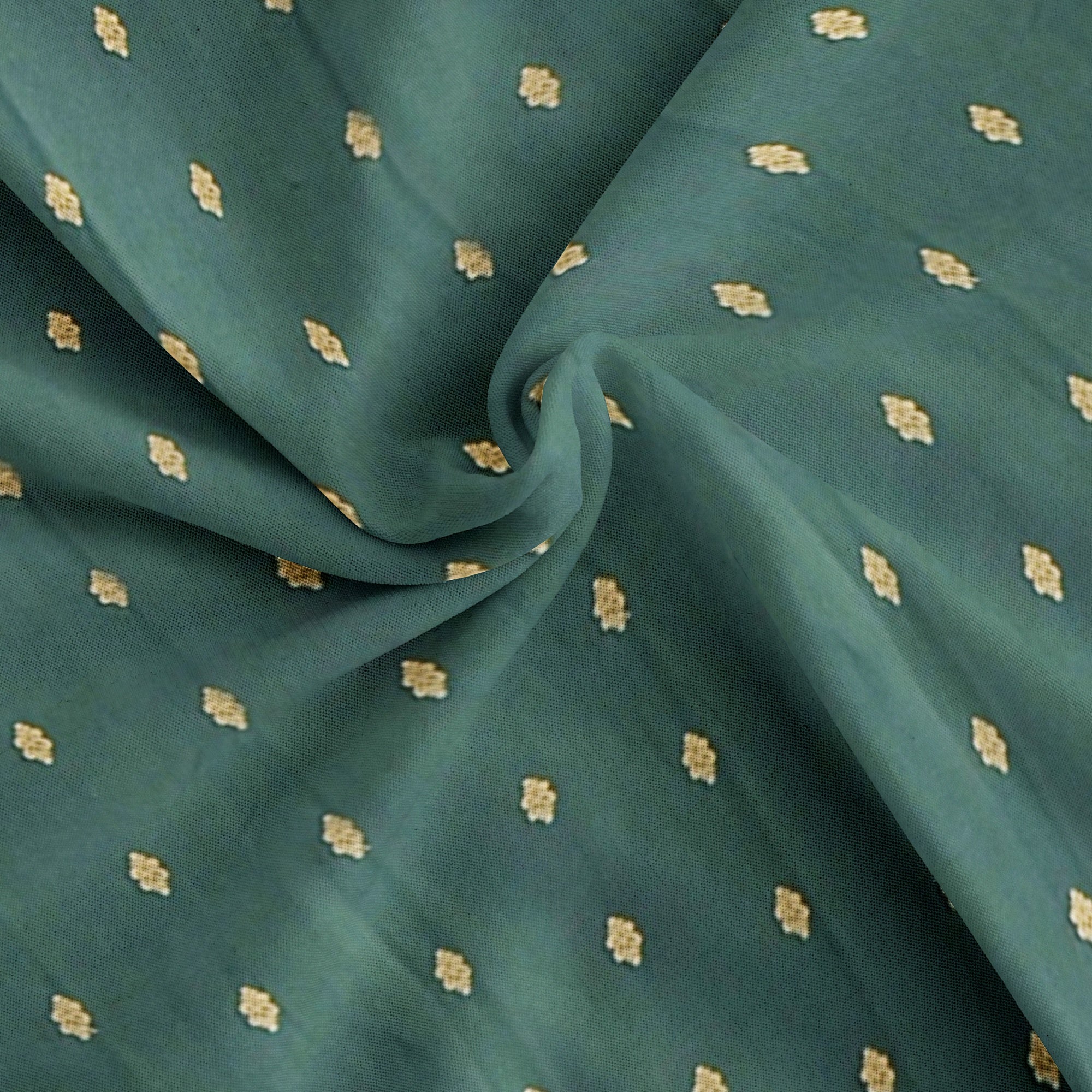 Bottle Green Silk Saree with Zari Butta and Magenta Pink Border – Elegant Kanjivaram Style - New Sudarshan Silks`
