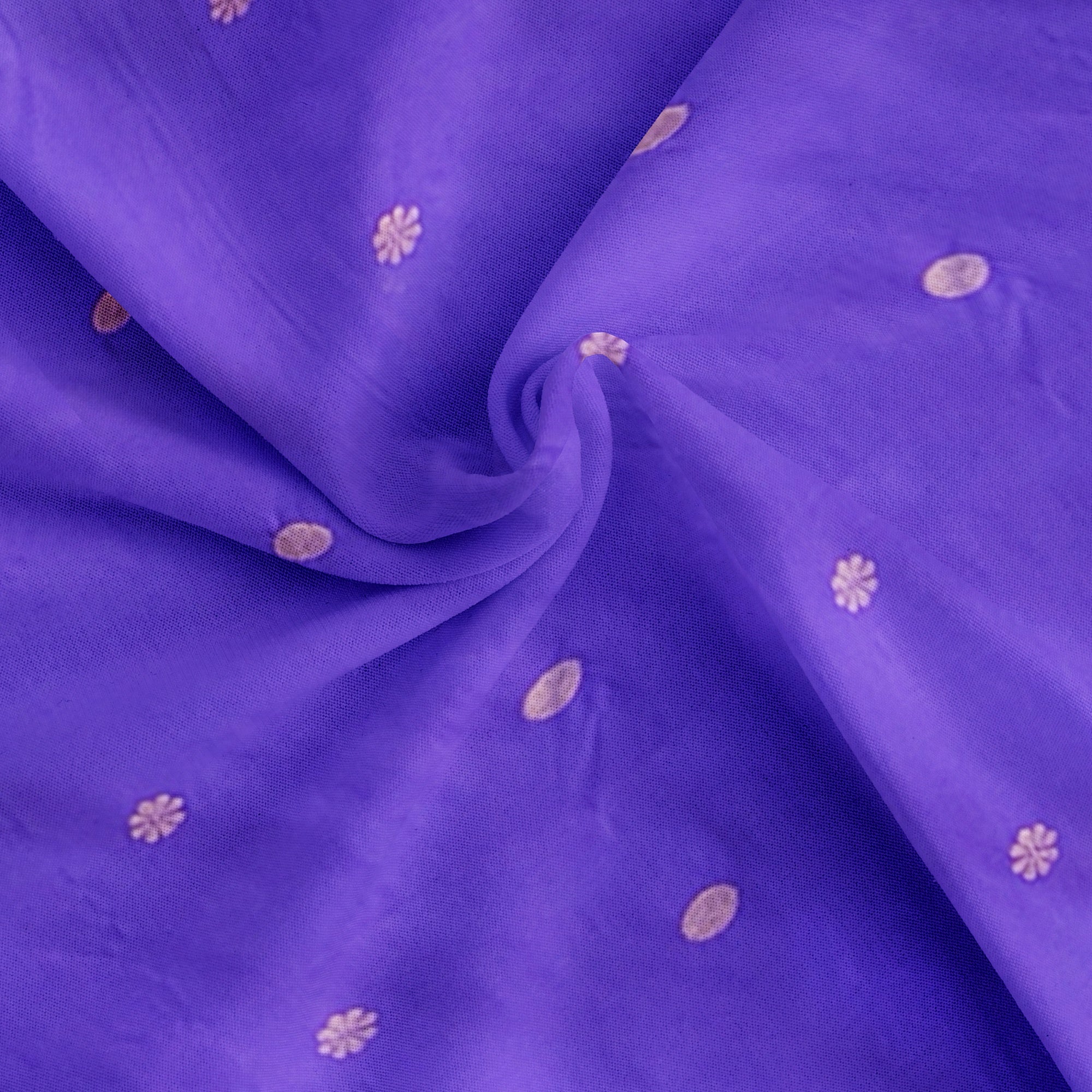 "Purple Butta Semi Silk Saree with Dark Green Border – Elegant Semi Silk Sarees Online" - New Sudarshan Silks`