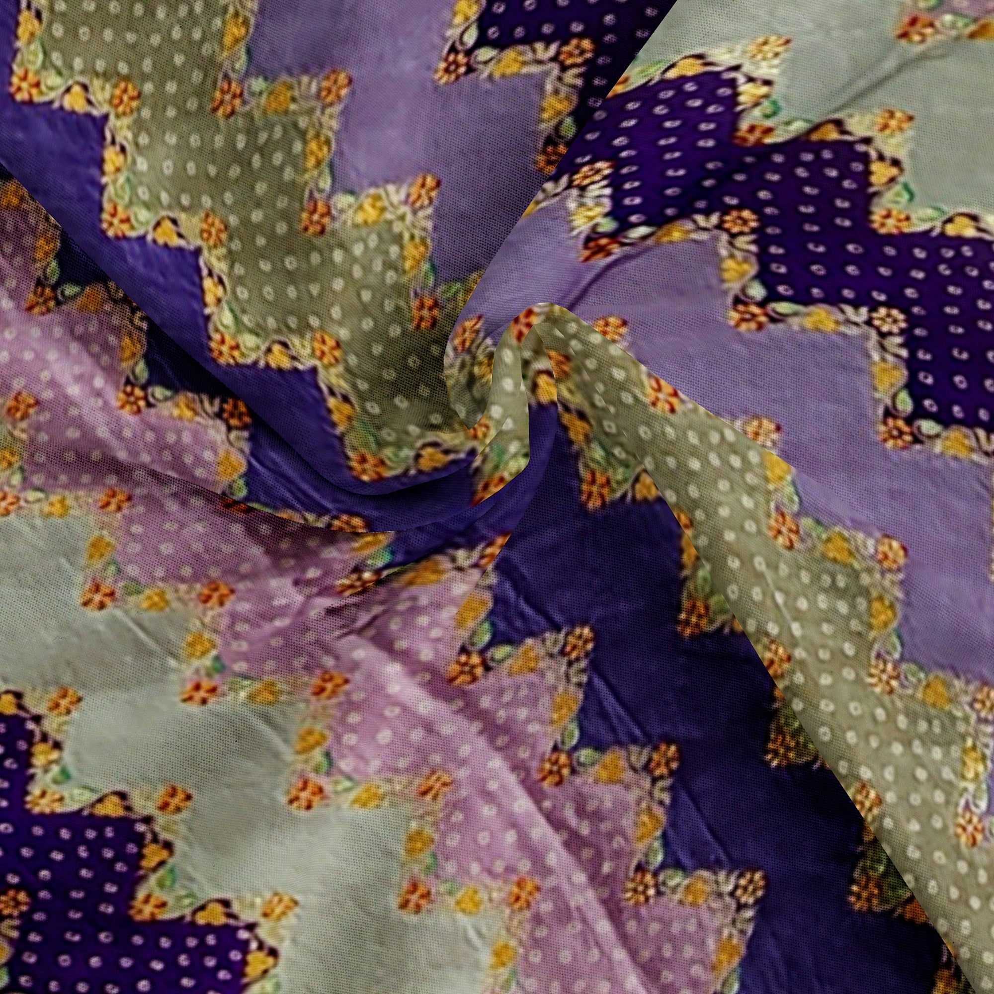 Purple Fancy Saree with Pastel Shade – Elegant Designer Saree Online