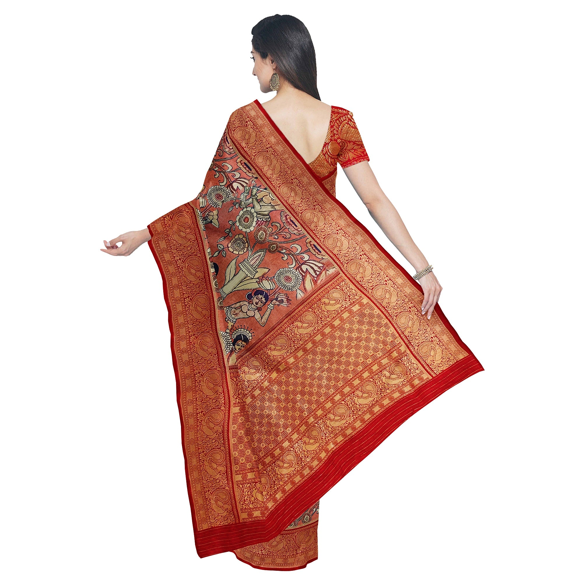 Traditional Fancy Saree – Pochampally Print – Shop Online