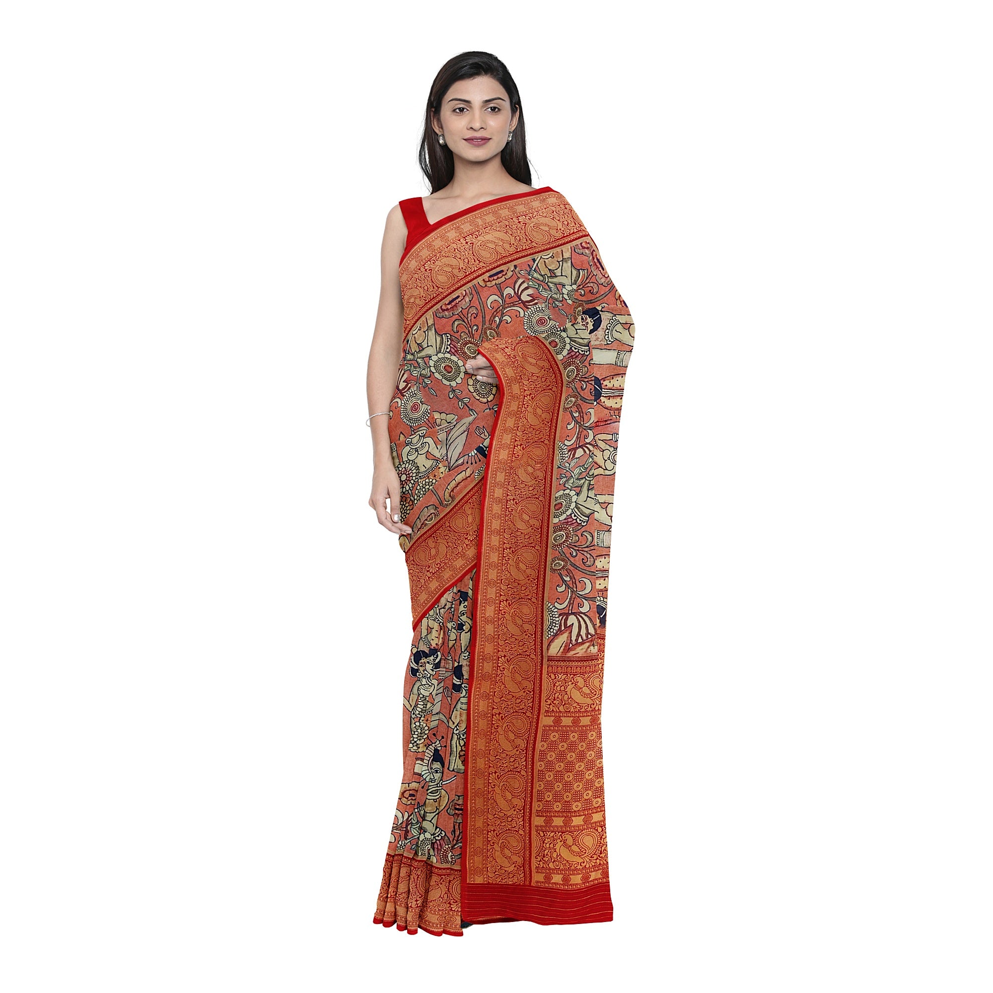 Traditional Fancy Saree – Pochampally Print – Shop Online