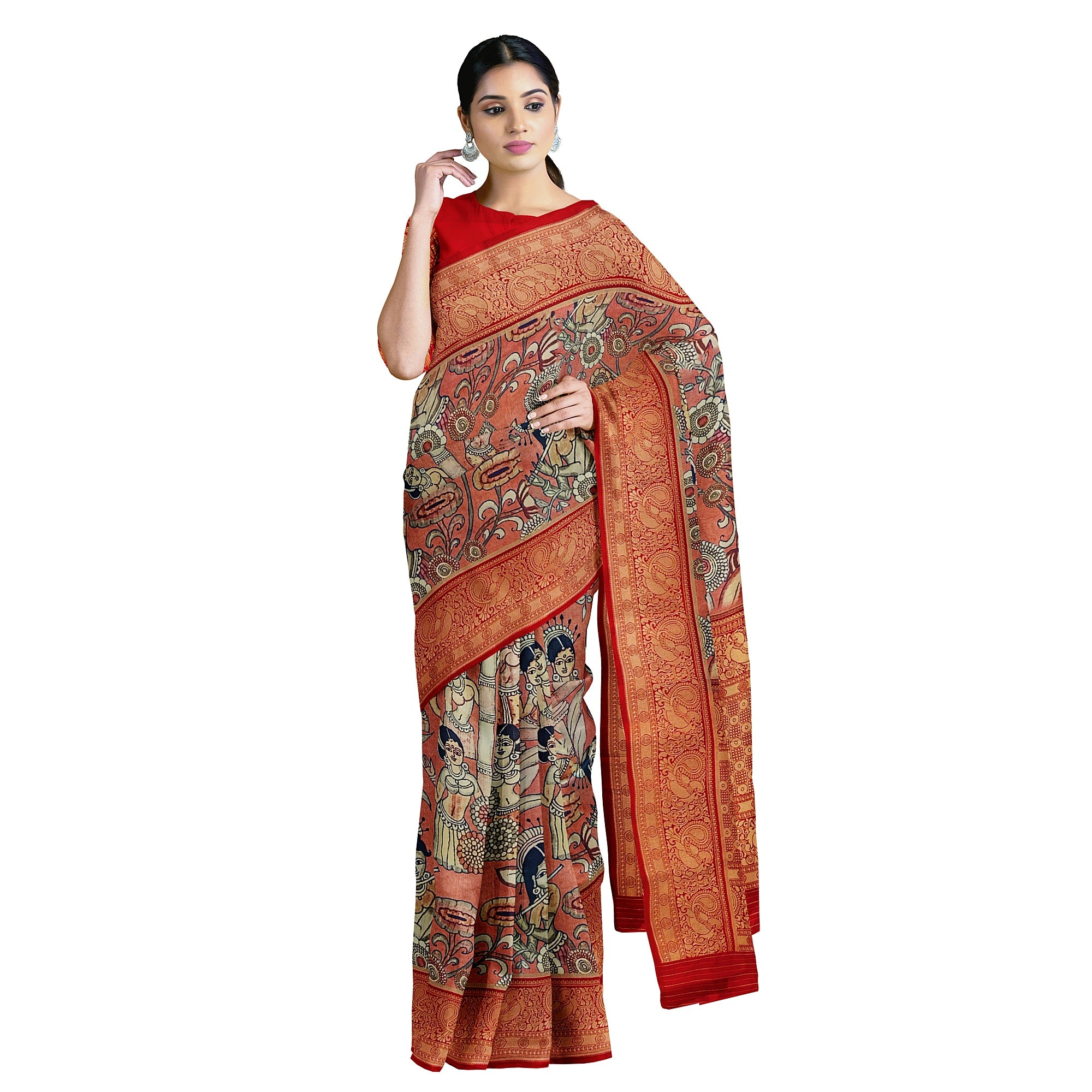 Traditional Fancy Saree – Pochampally Print – Shop Online