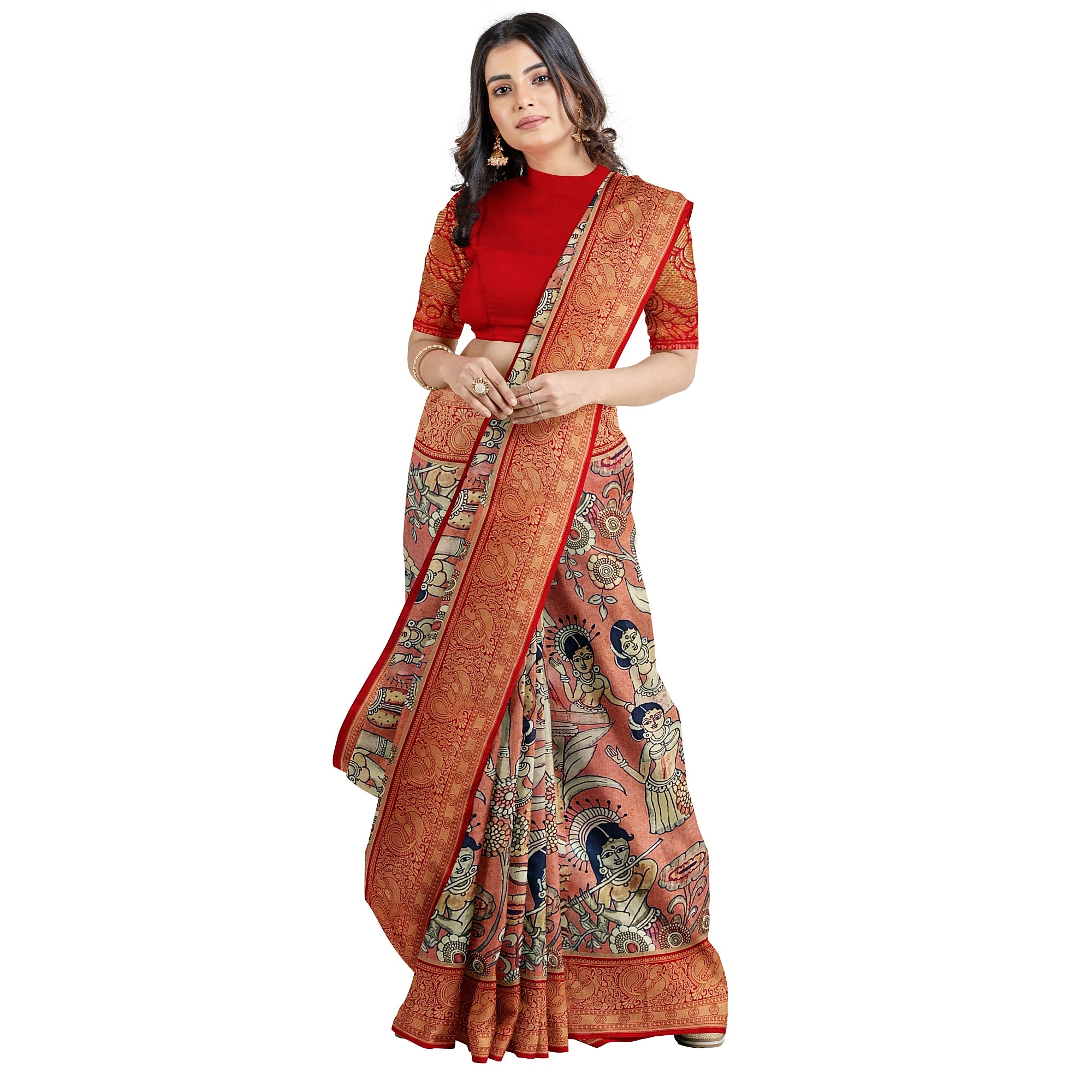 Traditional Fancy Saree – Pochampally Print – Shop Online