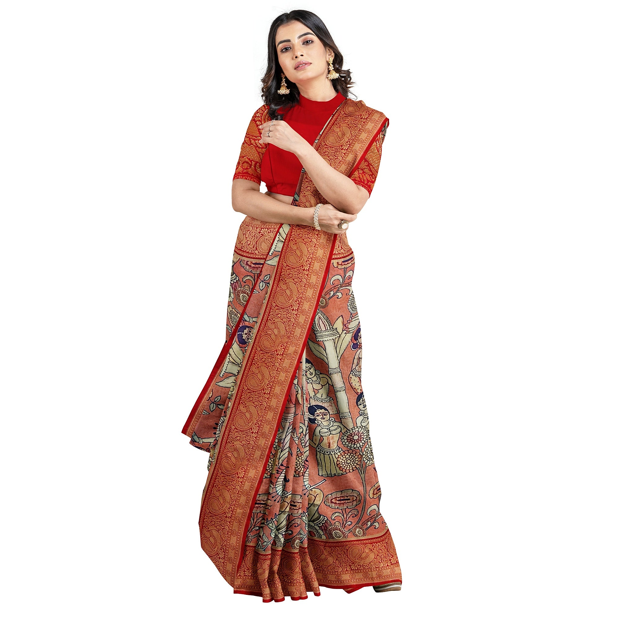 Traditional Fancy Saree – Pochampally Print – Shop Online