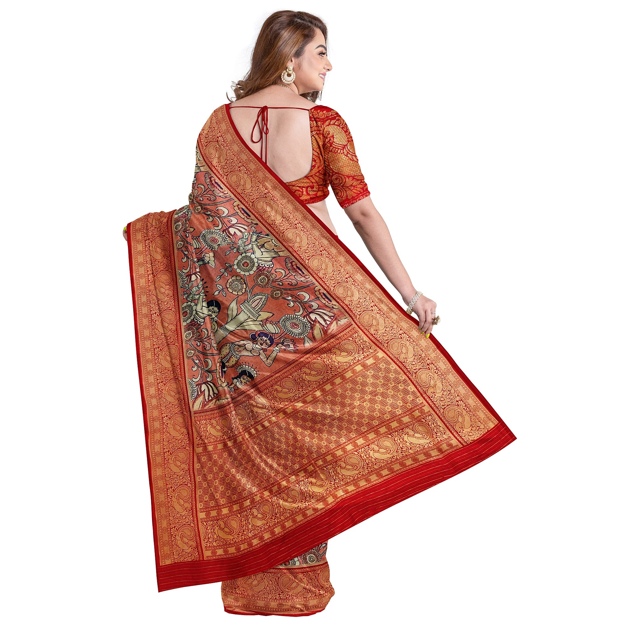 Traditional Fancy Saree – Pochampally Print – Shop Online