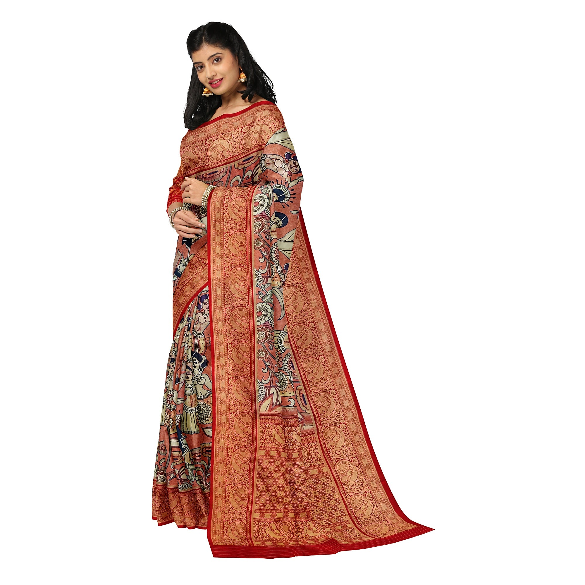 Traditional Fancy Saree – Pochampally Print – Shop Online