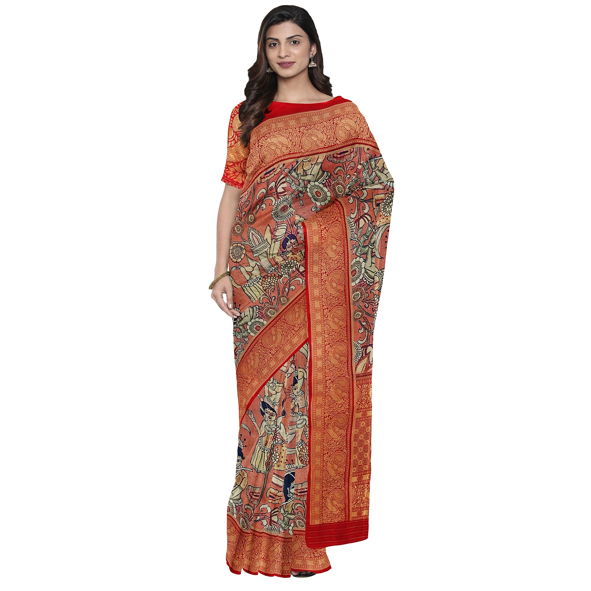 Traditional Fancy Saree – Pochampally Print – Shop Online