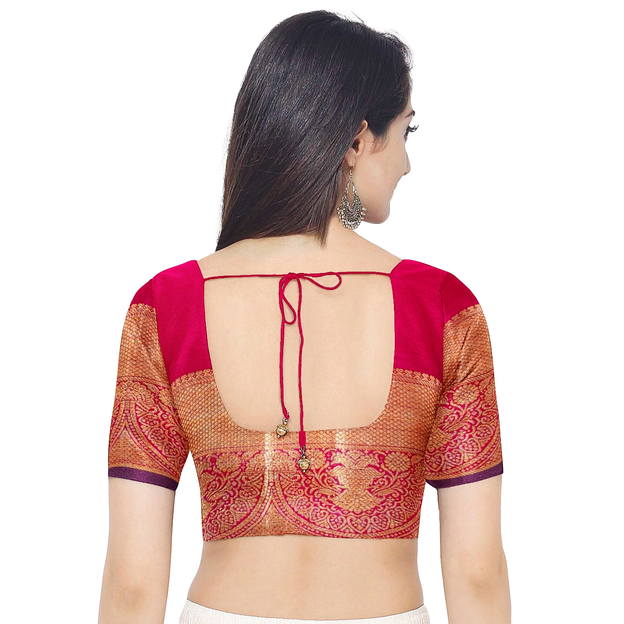 Yellow Brocade Kanjivaram Silk Saree with Red Zari Border – Pure Handloom Bridal Saree Online - New Sudarshan Silks`