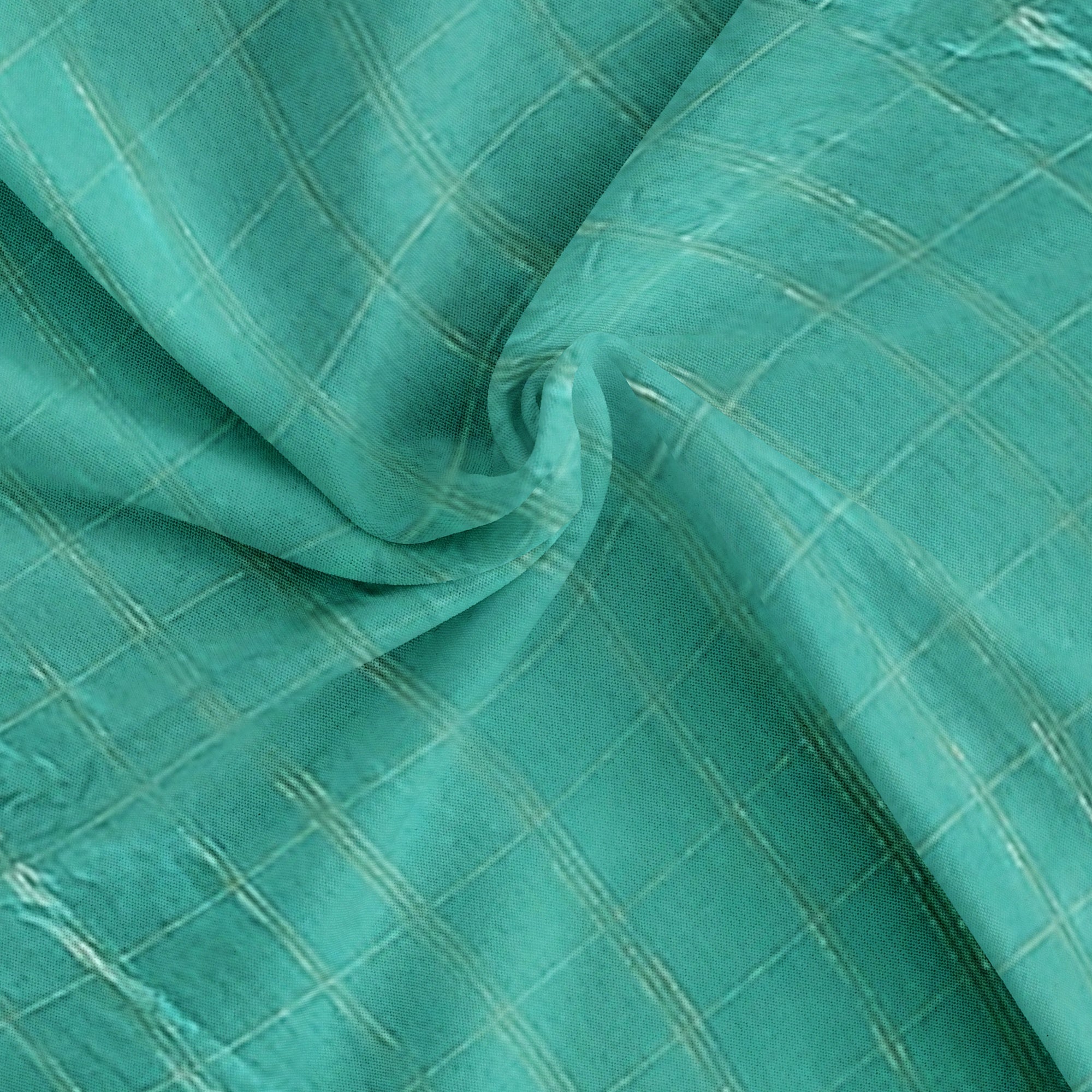 Rama Blue Georgette Saree – Purple Border – Shop Online