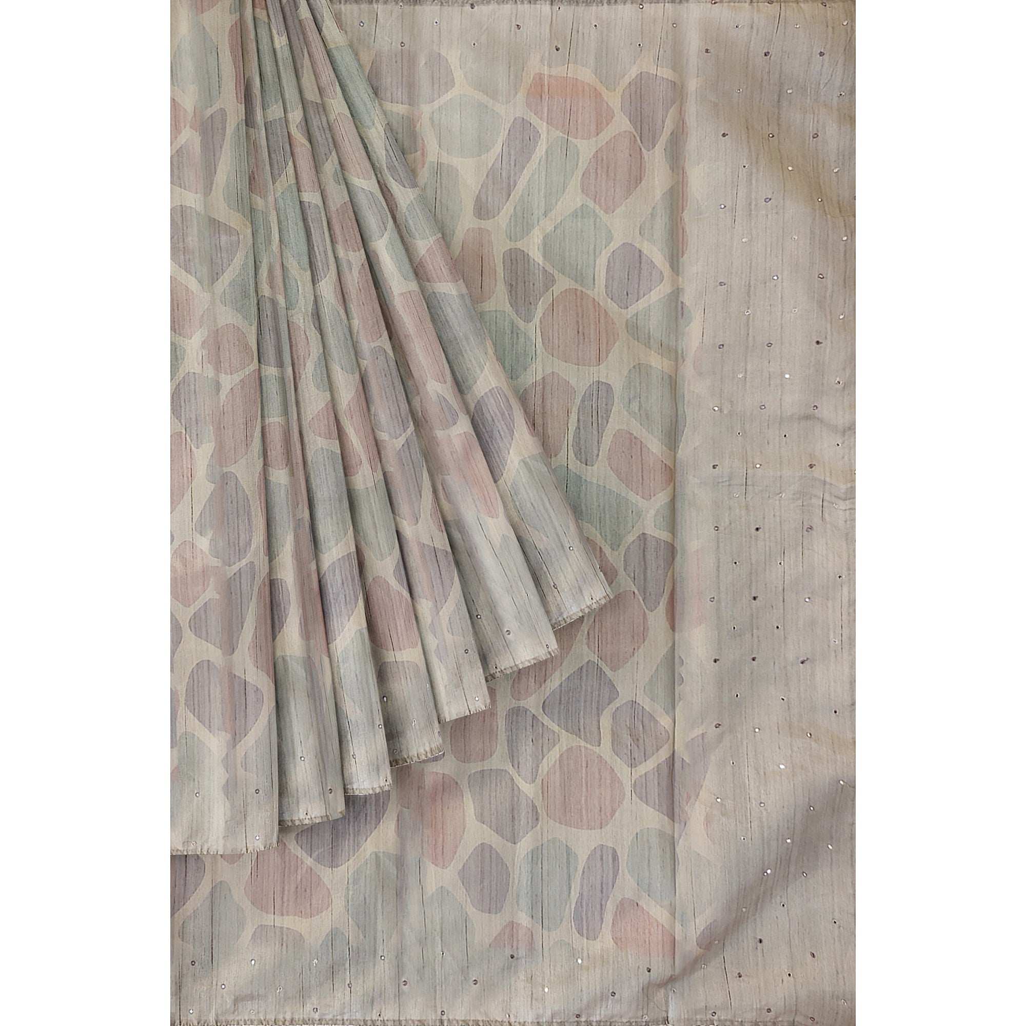 Light-Colored Fancy Saree - Subtle Elegance for Every Occasion - New Sudarshan Silks`