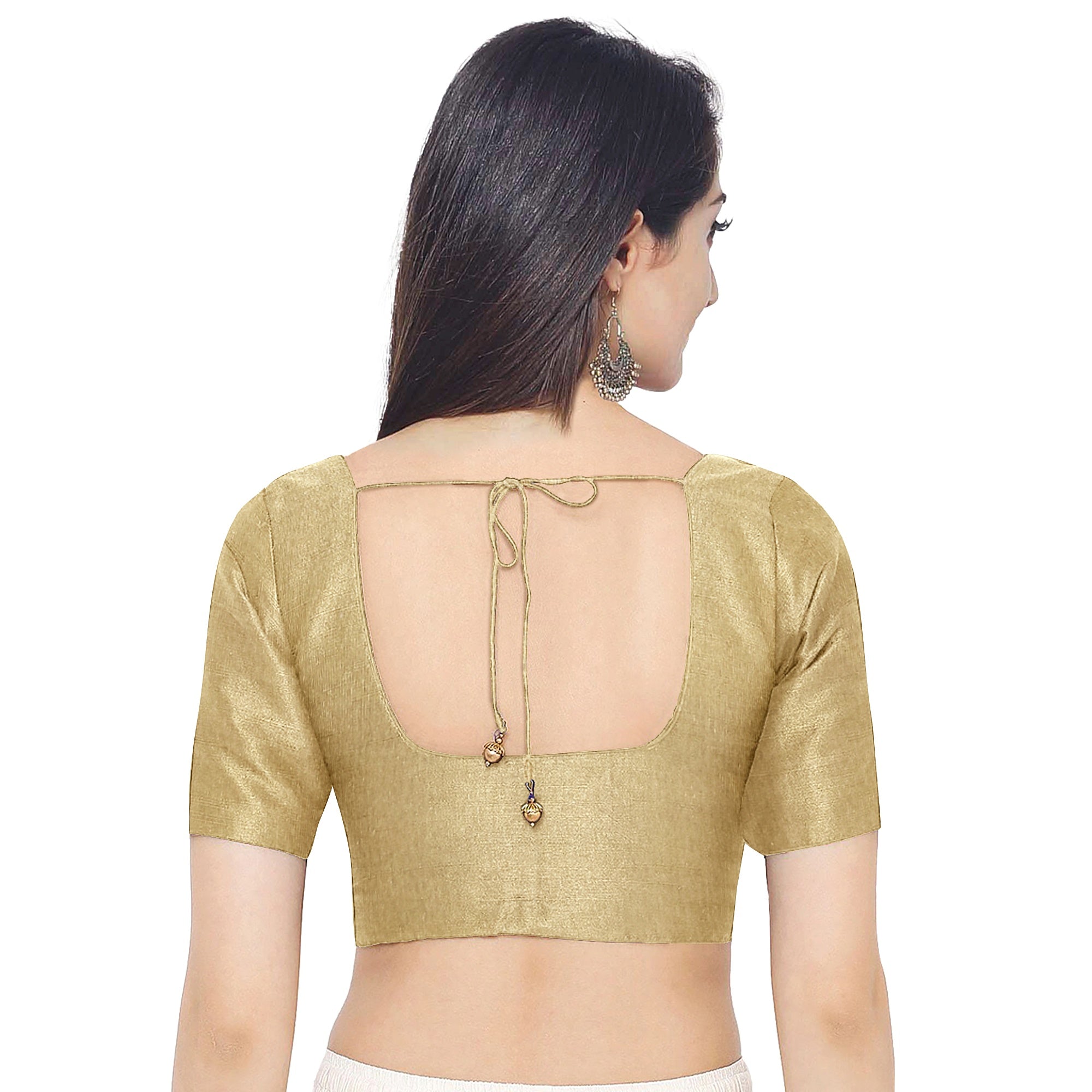 Gold Tissue Embroidered Saree – Beaded Wedding Collection – Shop Online
