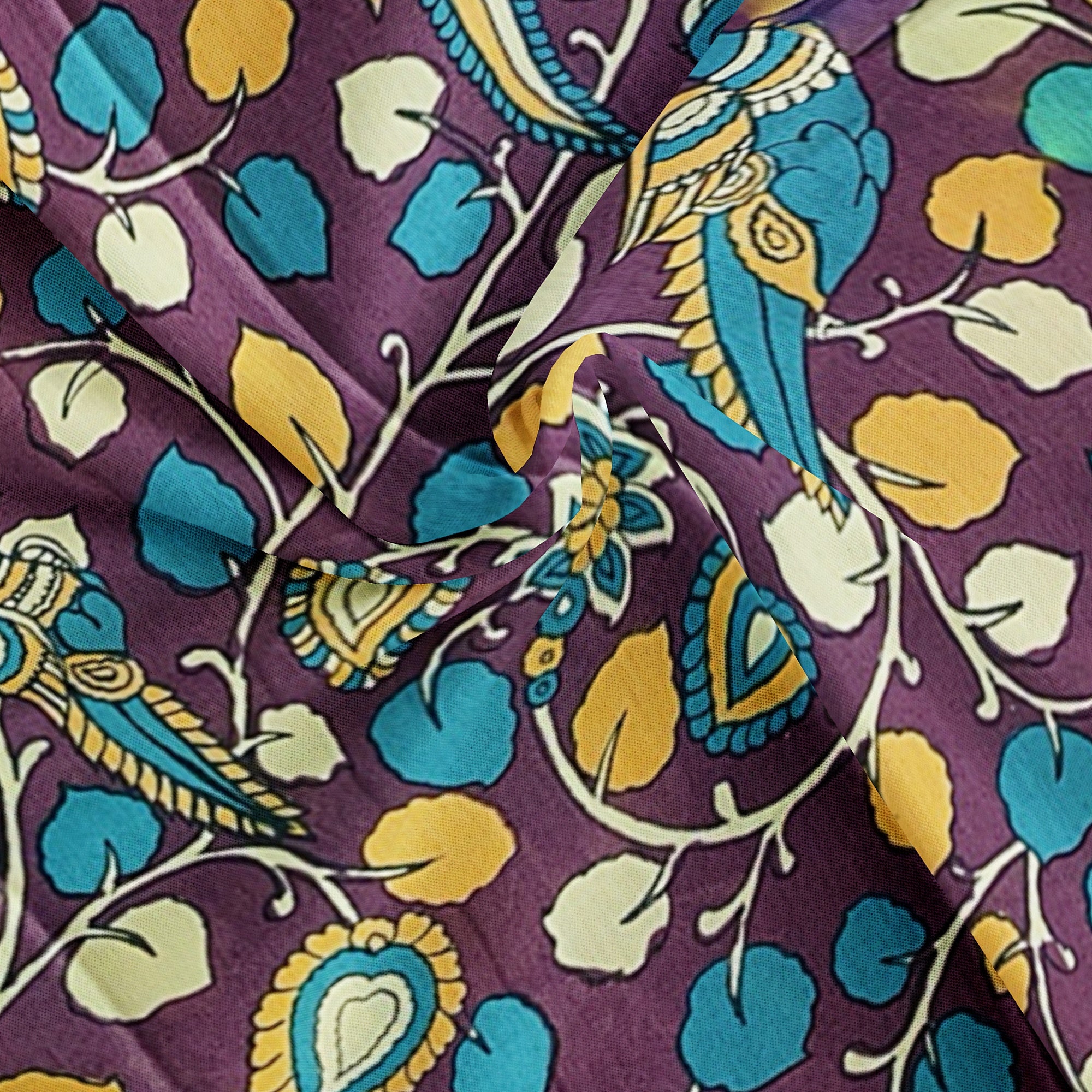 Maroon Saree with Peacock Print – Elegant Designer Saree for Festive Occasions