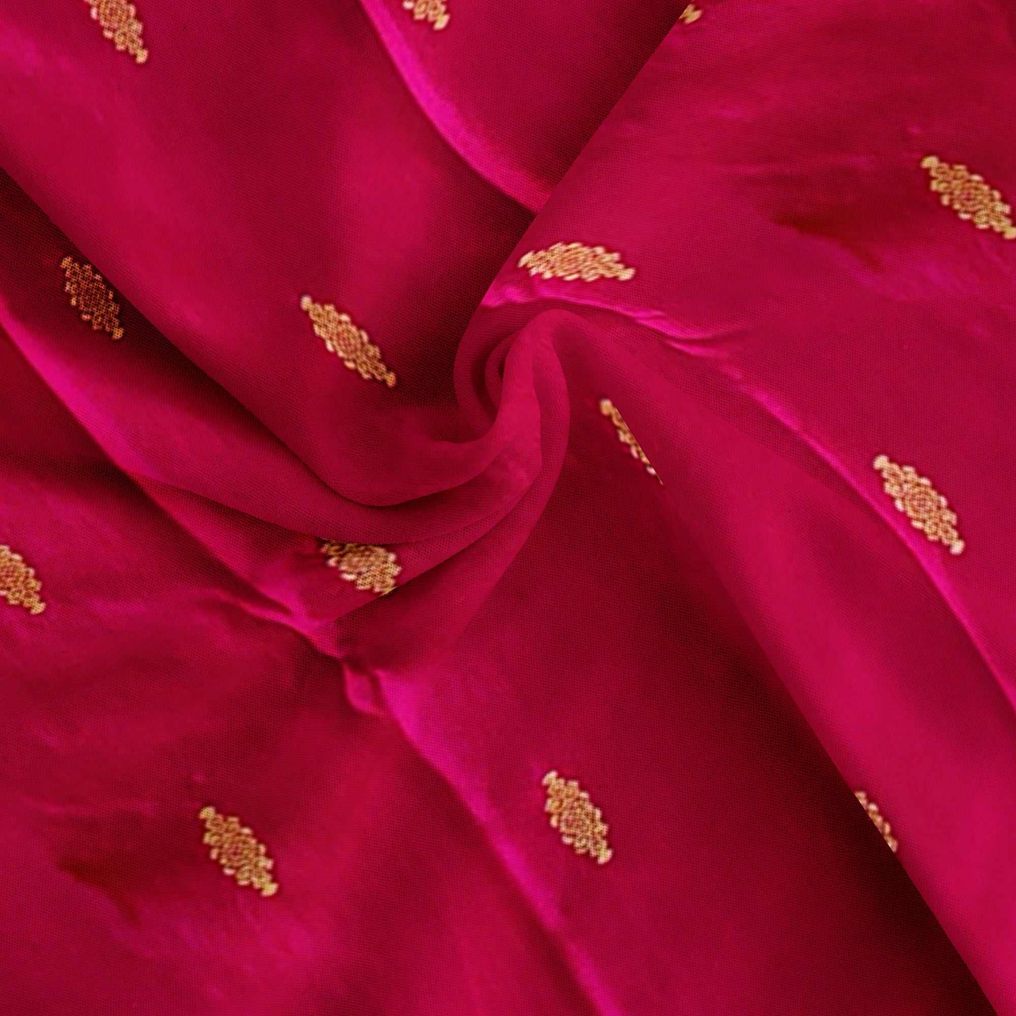 Dark Pink and Green Traditional Saree – Timeless Elegance in Silk - New Sudarshan Silks`