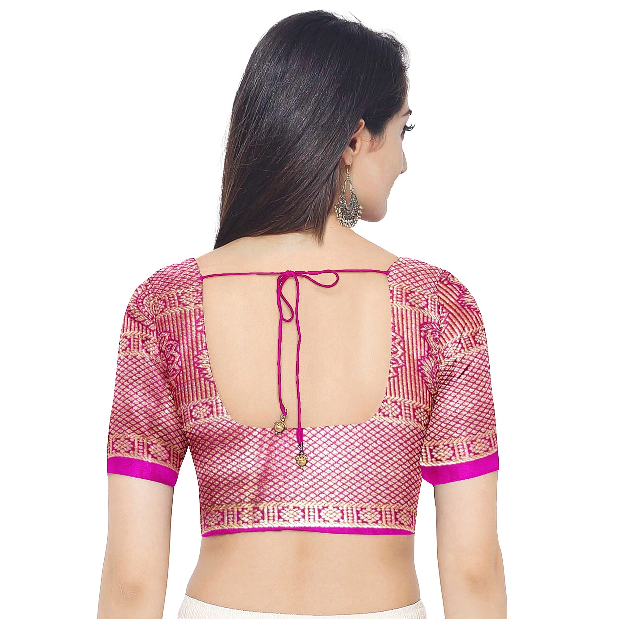 Yellow Saree with Zari Lines and Pink Border – Traditional Elegance with a Modern Twist - New Sudarshan Silks`