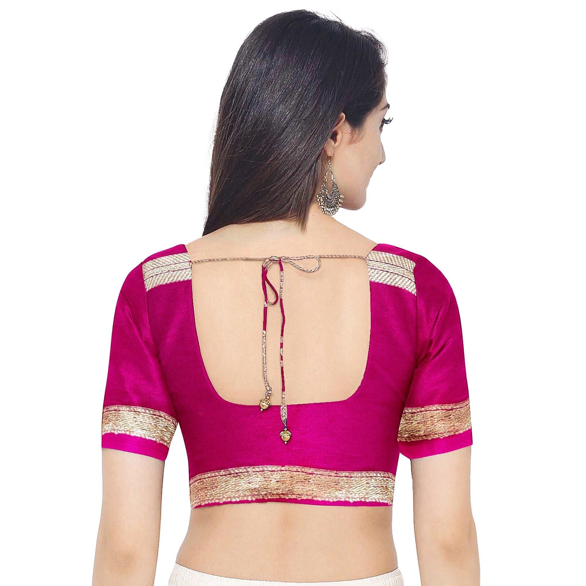 Black Saree with Pink 2D Design – Rare Collection – Shop Online