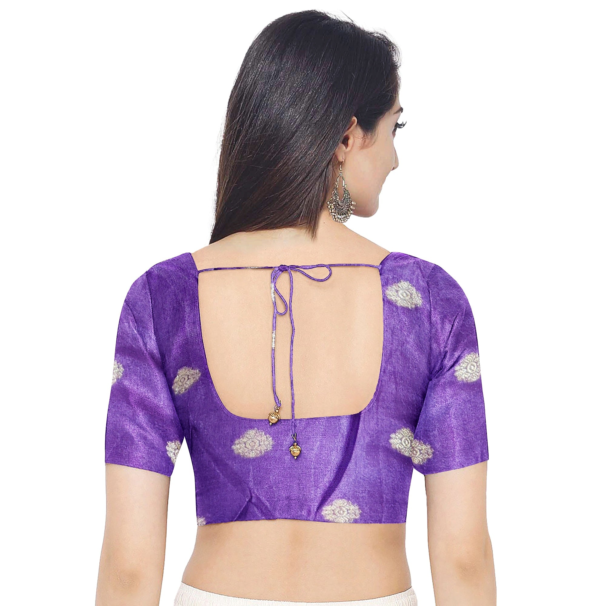 Onion shade Printed Fancy Saree – Shop Online