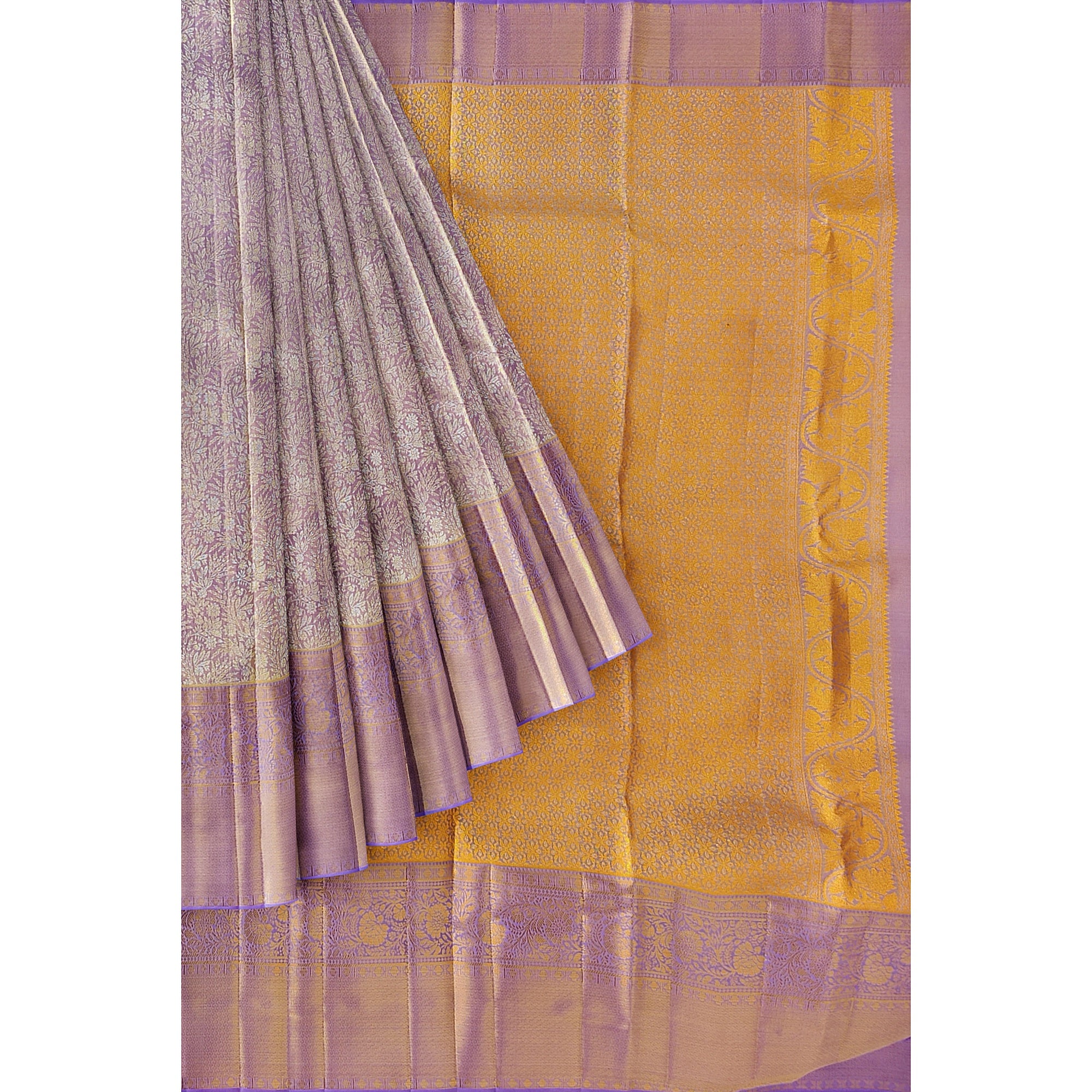 Lavender Dream: The Perfect Wedding Saree in Elegant Shade