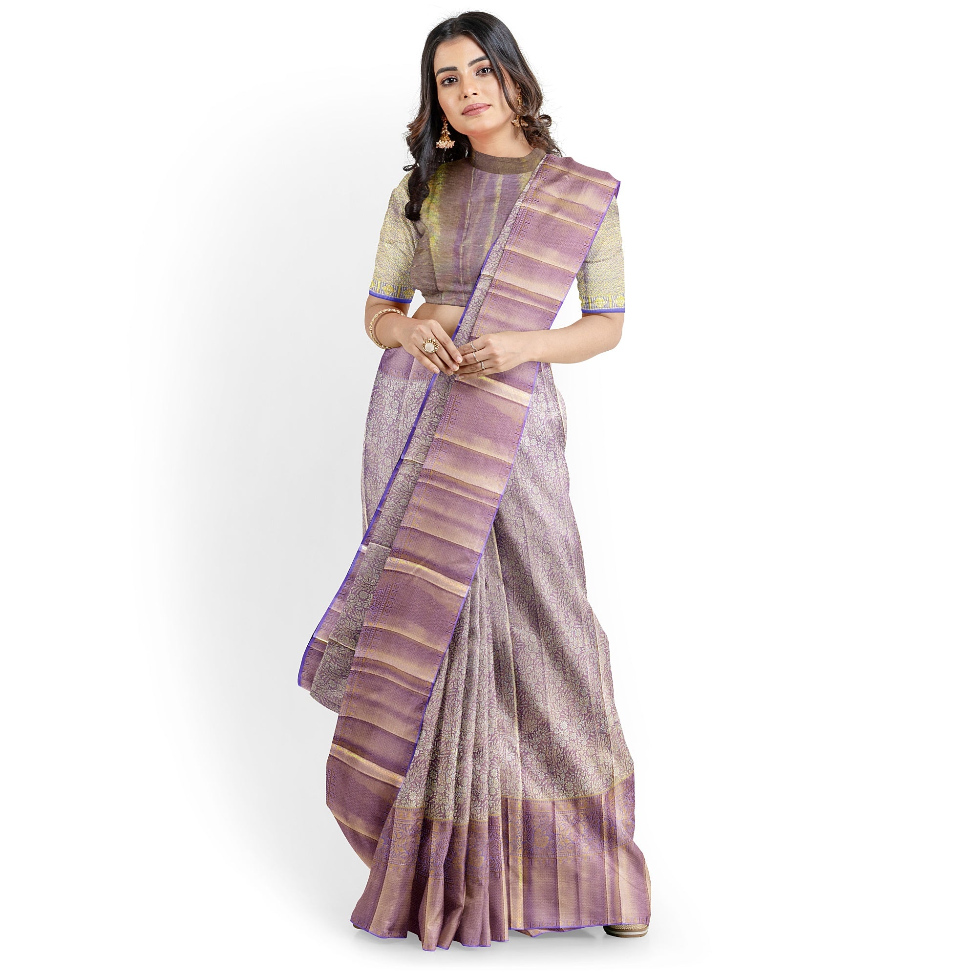 Lavender Dream: The Perfect Wedding Saree in Elegant Shade