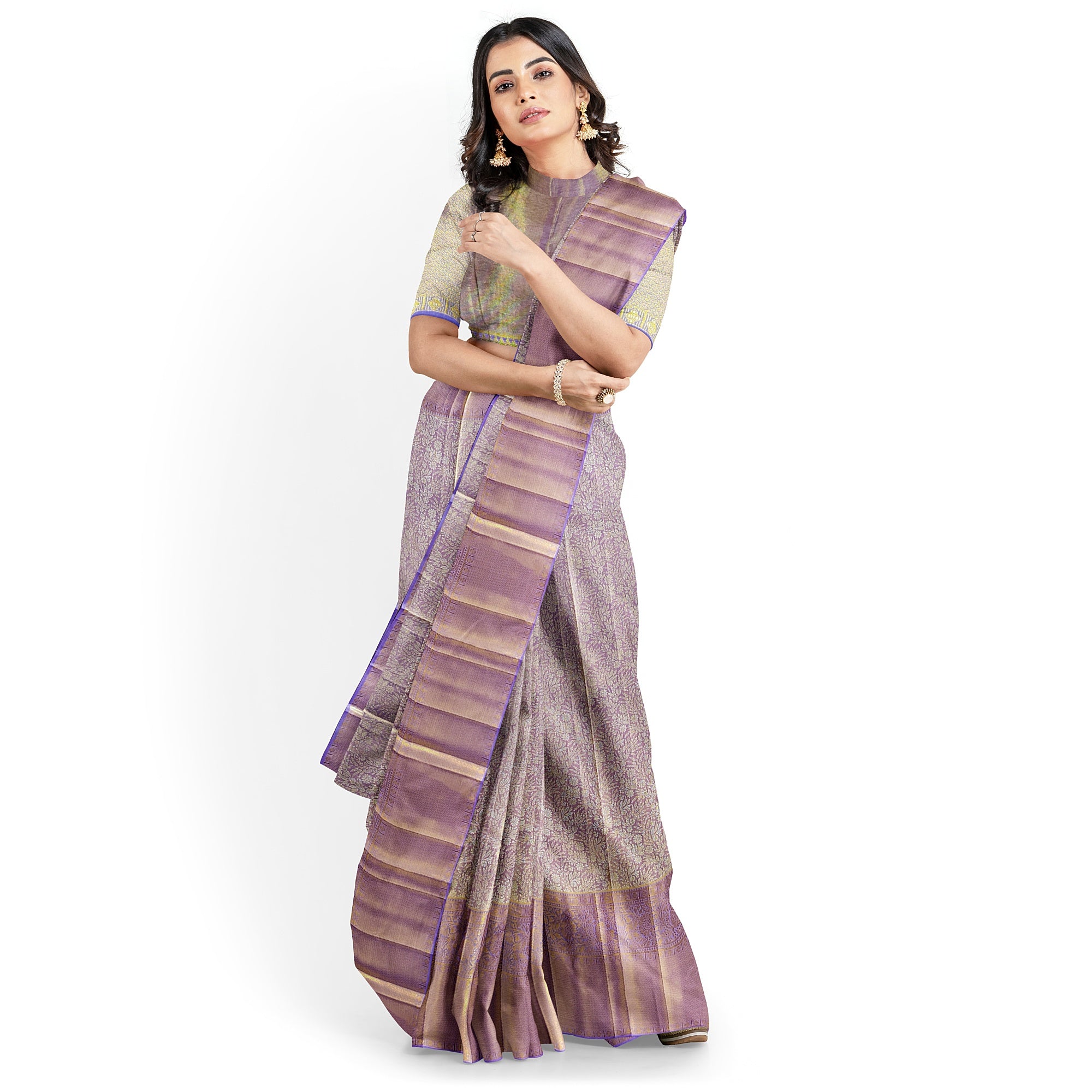 Lavender Dream: The Perfect Wedding Saree in Elegant Shade