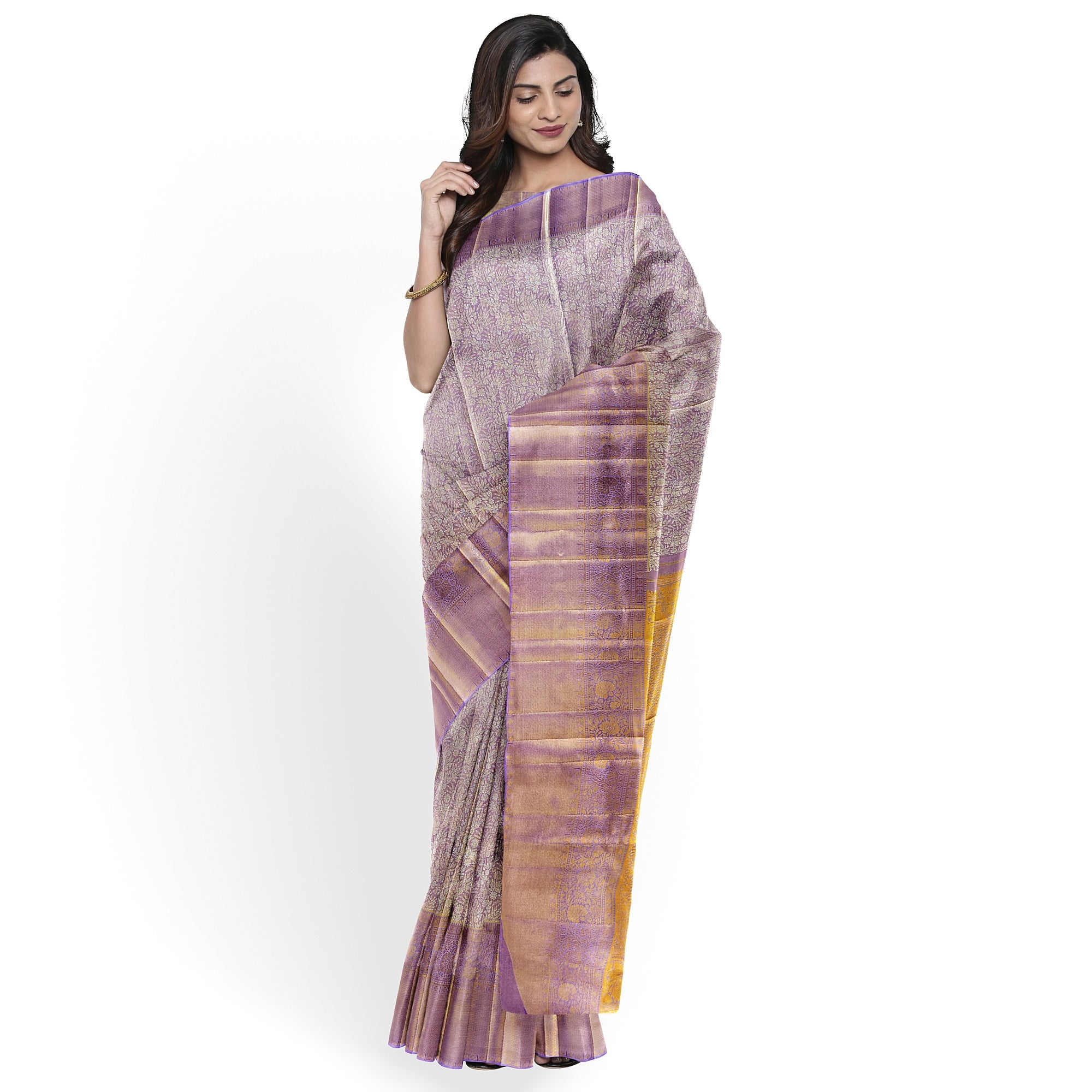 Lavender Dream: The Perfect Wedding Saree in Elegant Shade