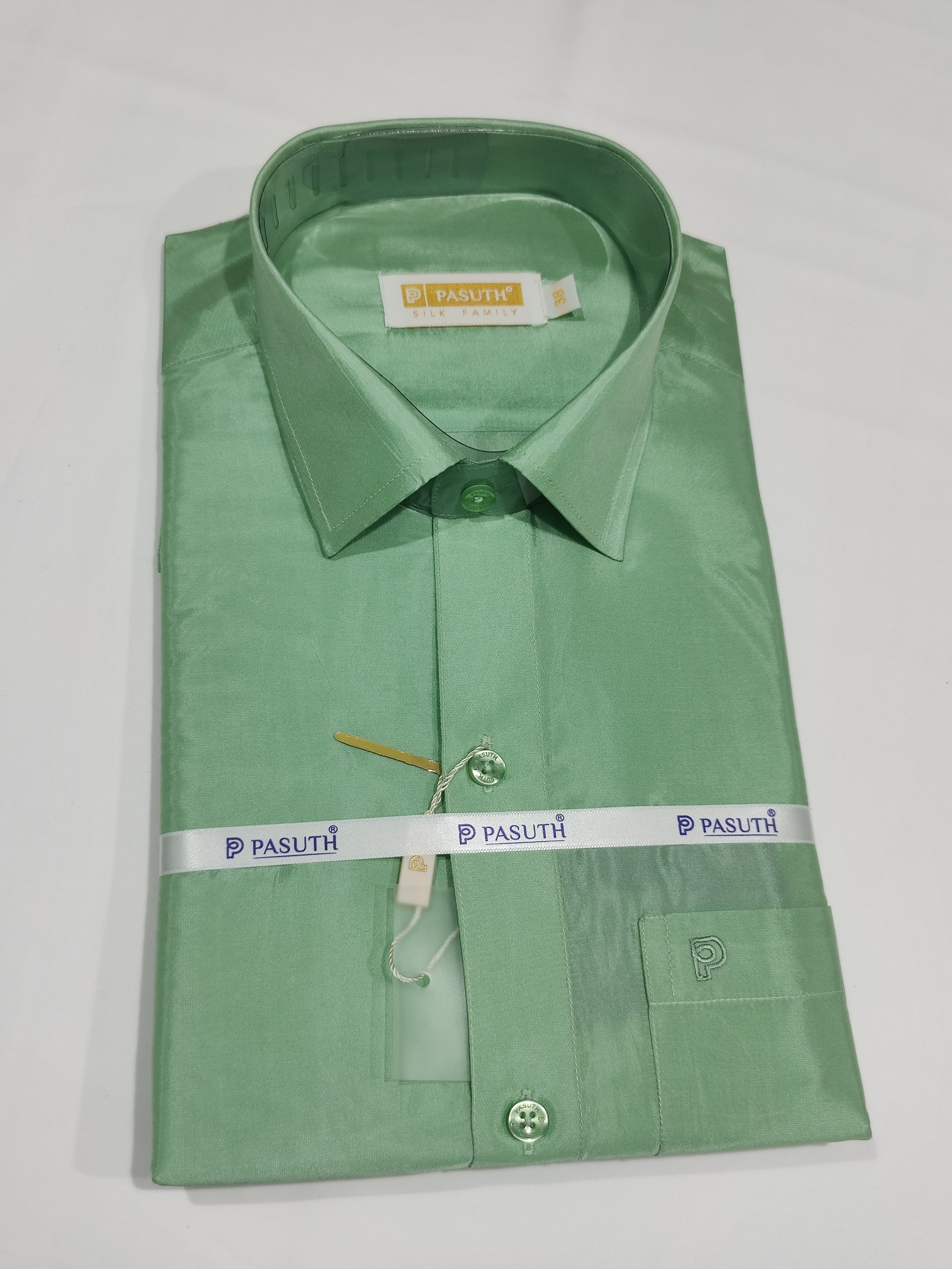 "Light Green Dhoti Set with Dhoti, Shirt, Belt & Perfume – Wedding Collection for Men"