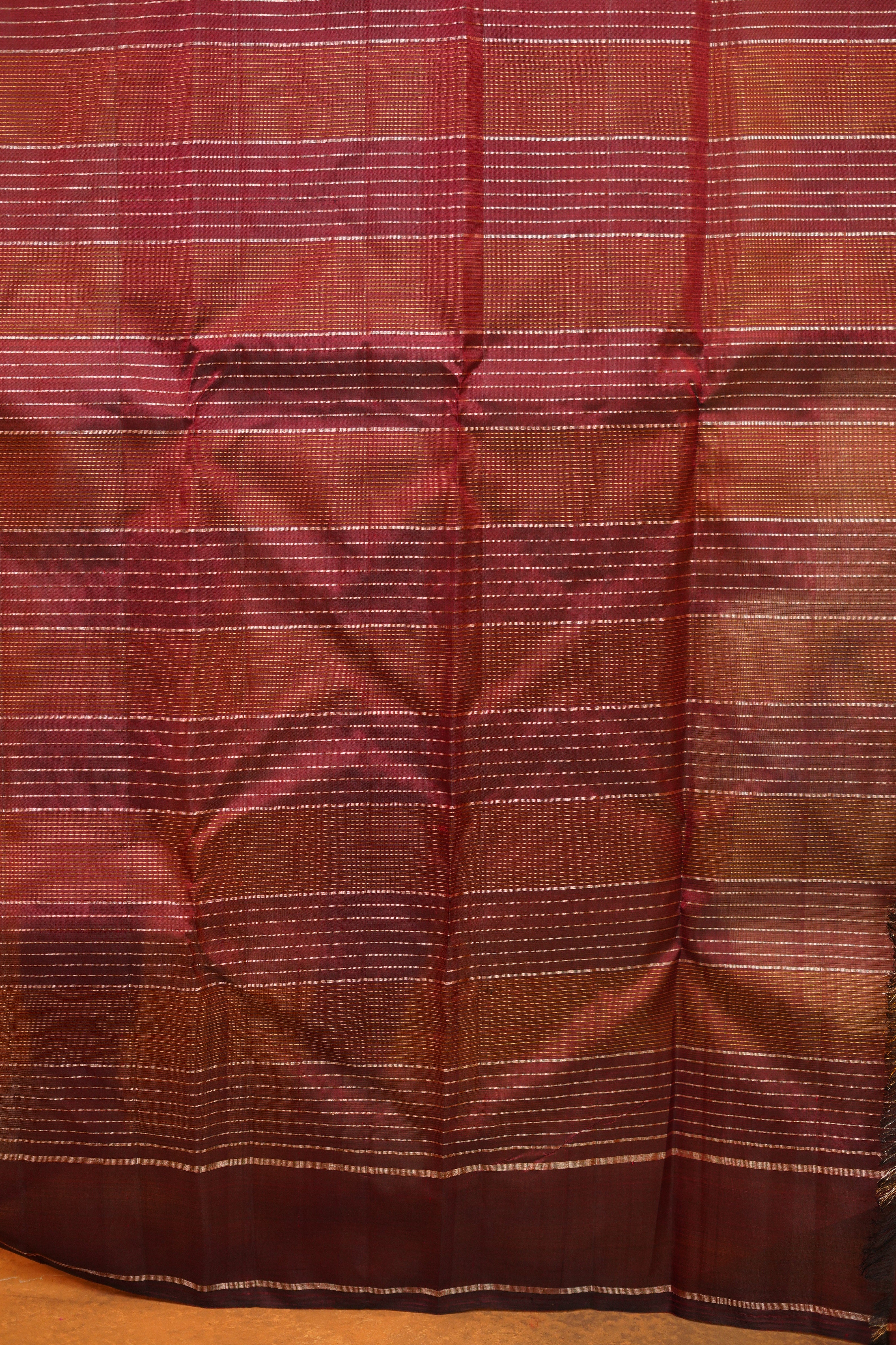 Maroon colour Pure Kanjivaram Silk Saree