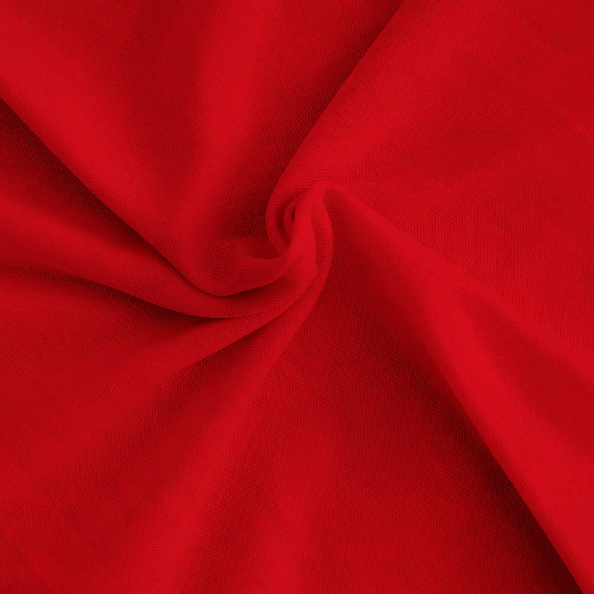 Red Cotton Saree – Plain Body with Traditional Border – Shop Online