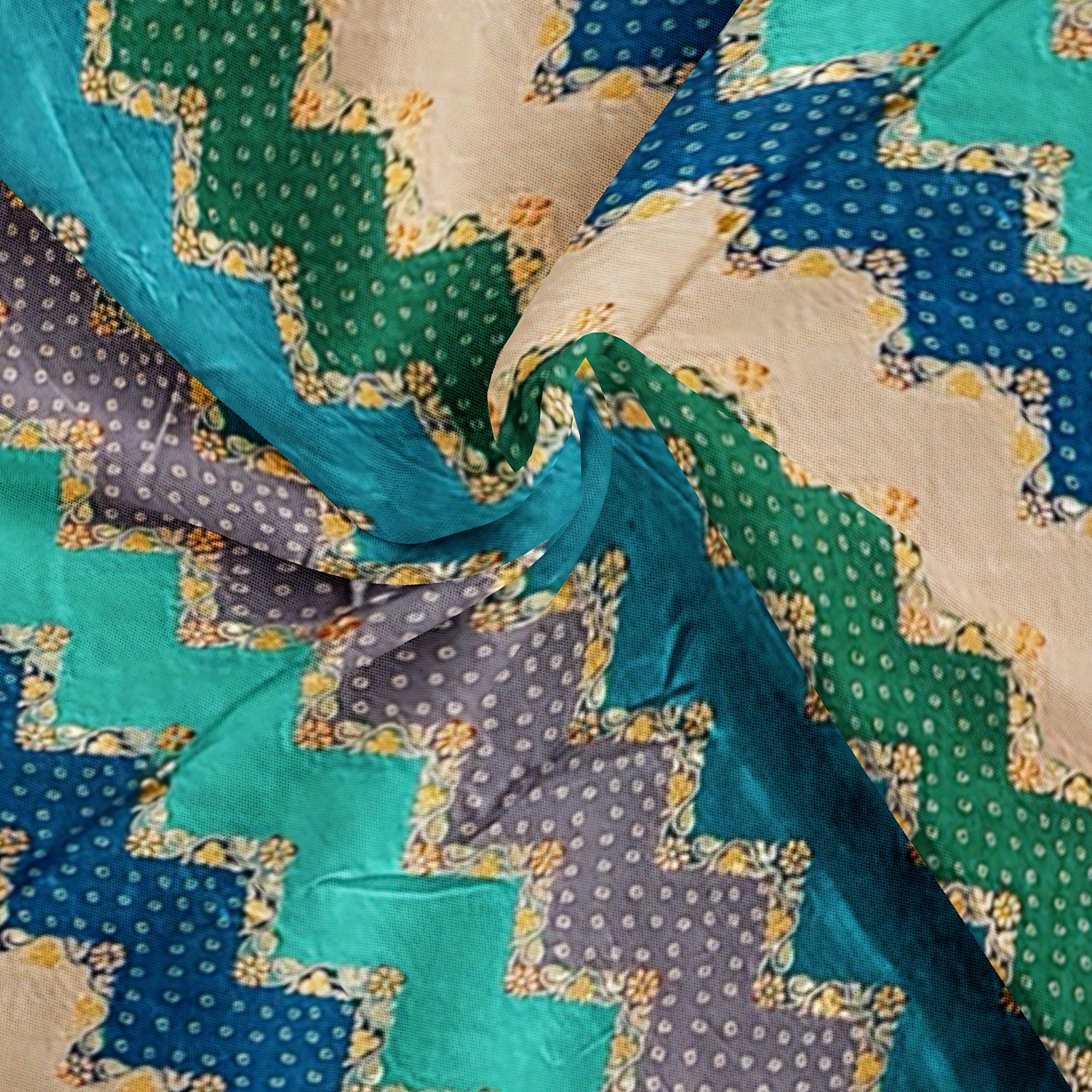 Ramablue Fancy Silk Saree with Subtle Shine – Elegant Festive Wear Saree Online