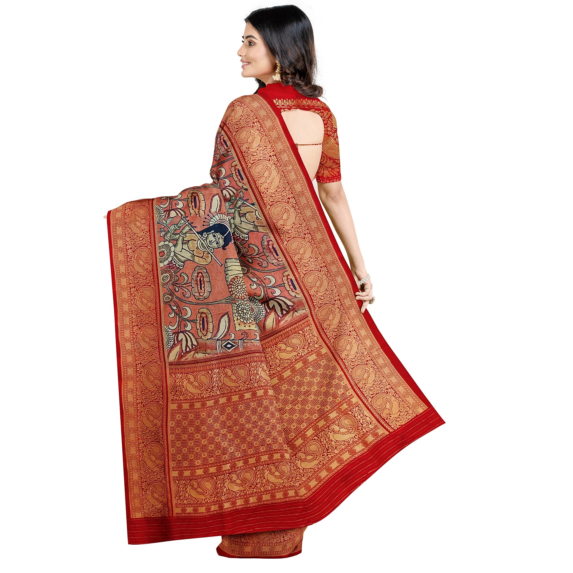 Traditional Fancy Saree – Pochampally Print – Shop Online
