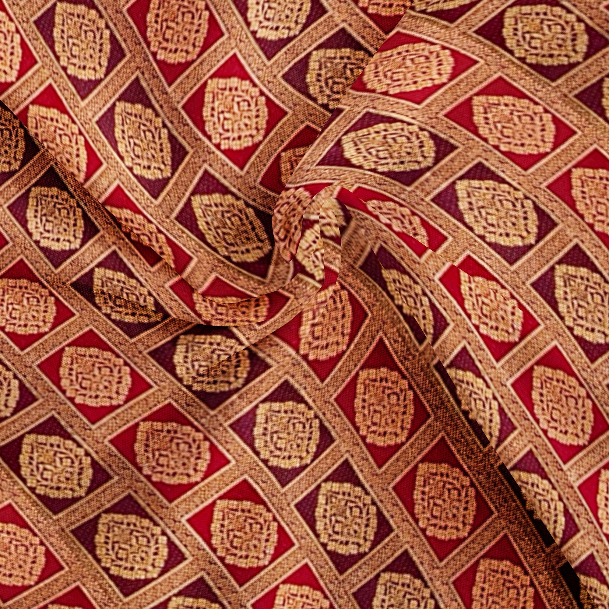 Maroon and Wine Kanjivaram Silk Saree with Gold Zari Border – Luxurious Handwoven Bridal Saree Online - New Sudarshan Silks`
