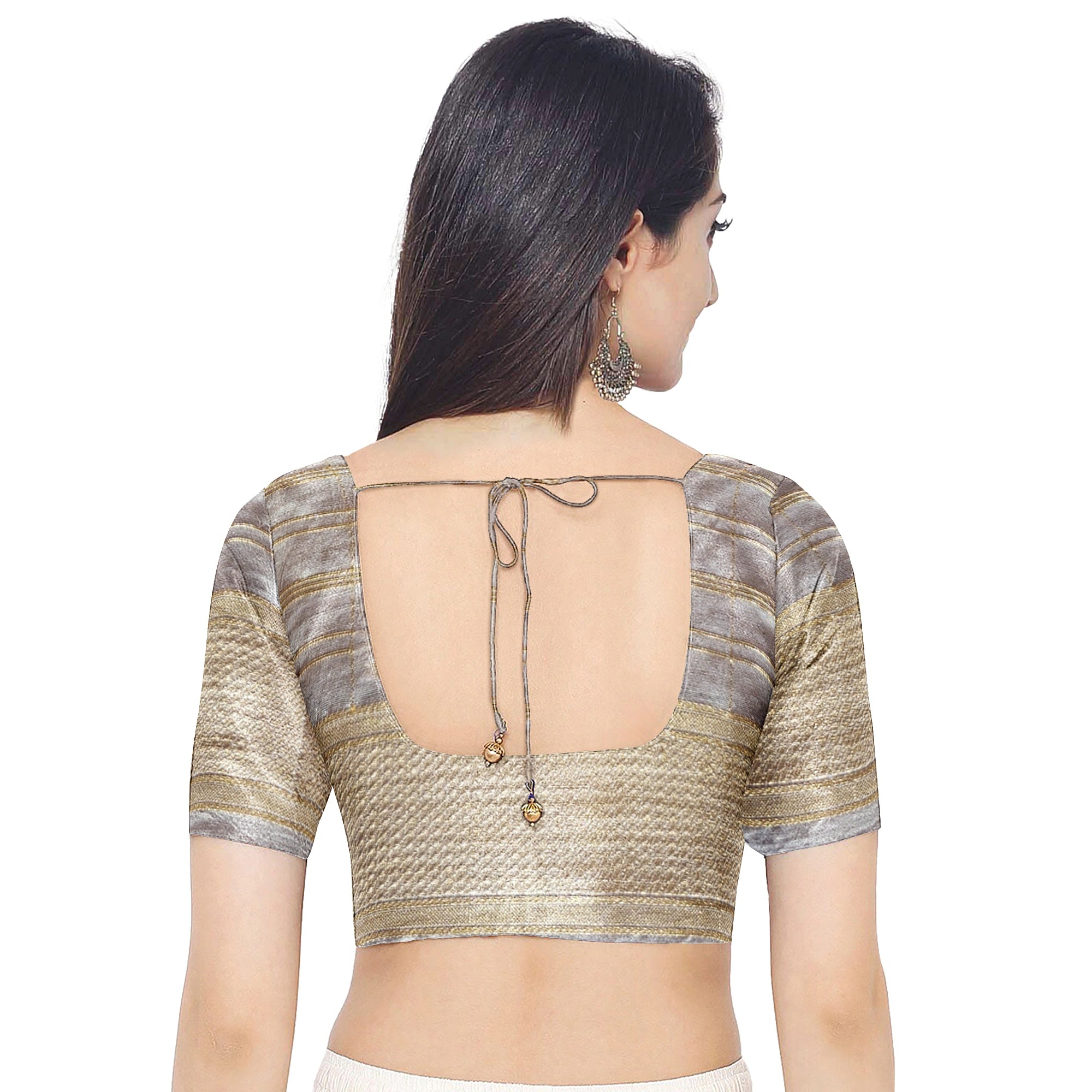 Wine Georgette Saree – Cream Border – Shop Online