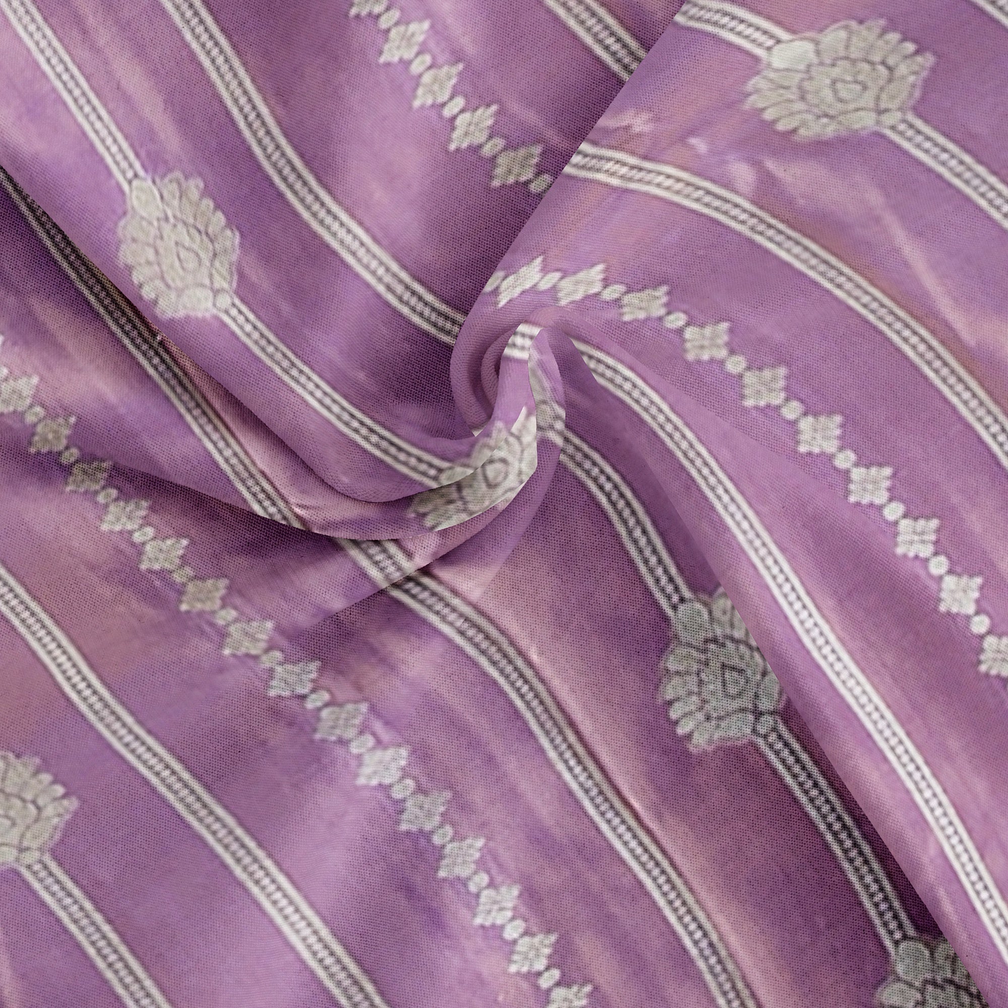 Sophisticated Lavender Semi Tissue Silk Saree – The Ultimate Grand Statement