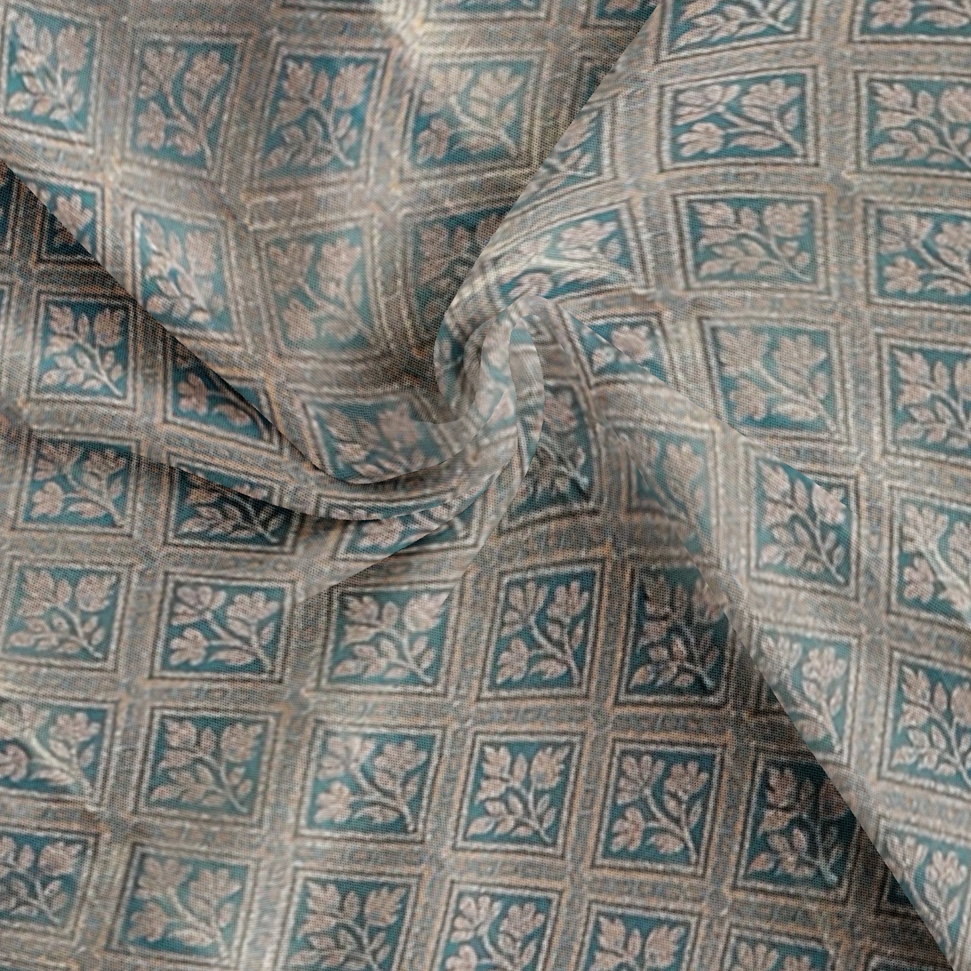 Blue Tissue Silk Saree with Gold Double Shade – Grand Traditional Look