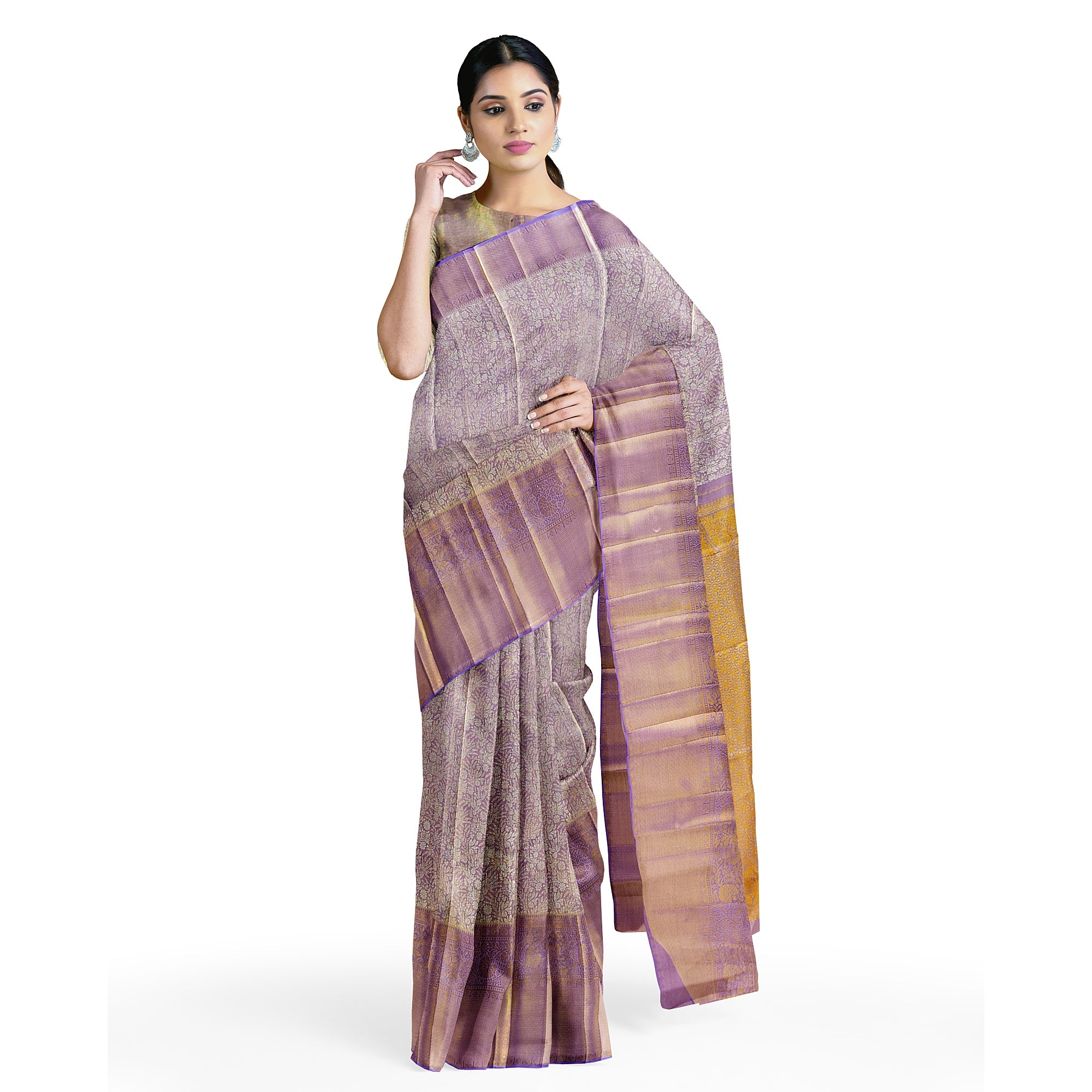 Lavender Dream: The Perfect Wedding Saree in Elegant Shade