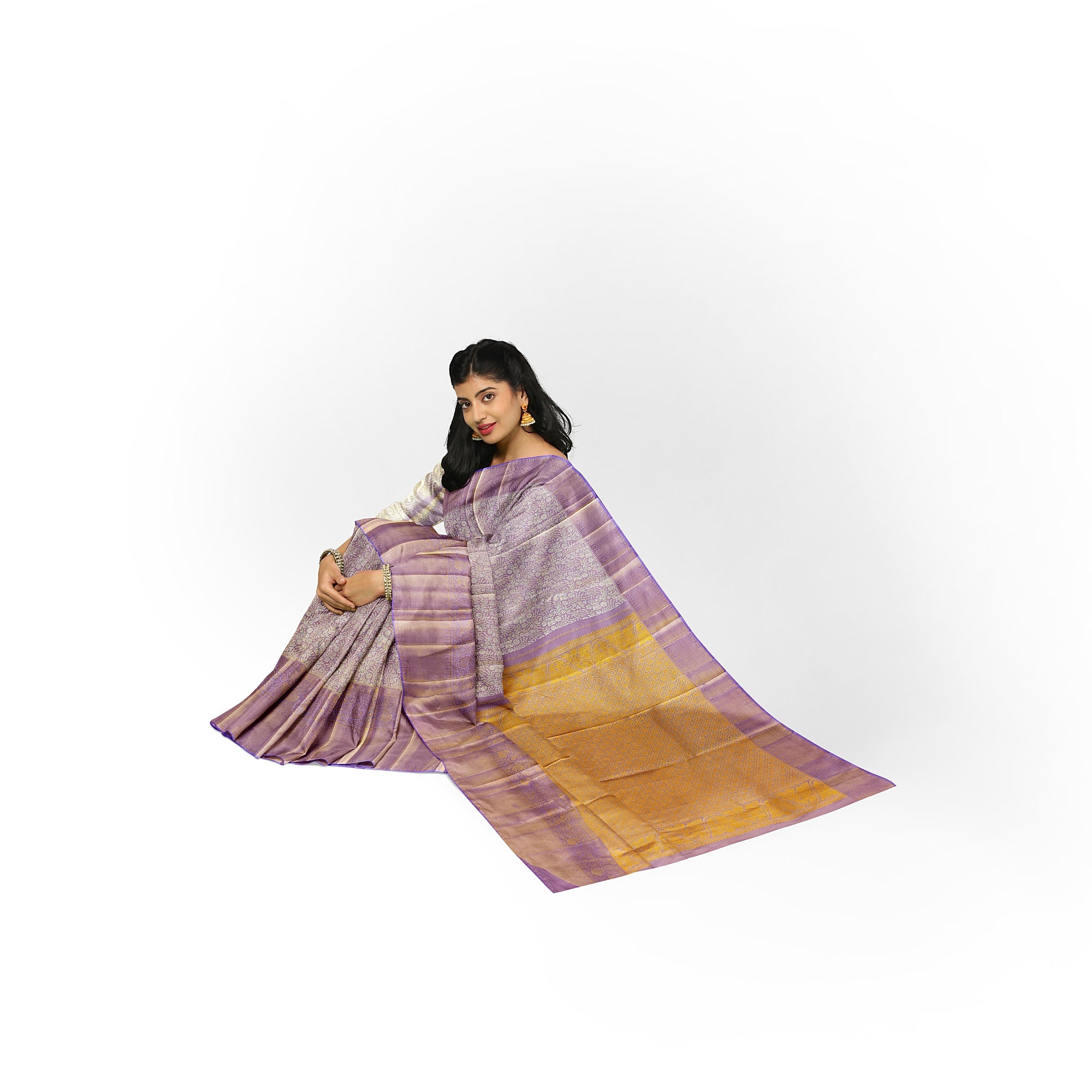Lavender Dream: The Perfect Wedding Saree in Elegant Shade