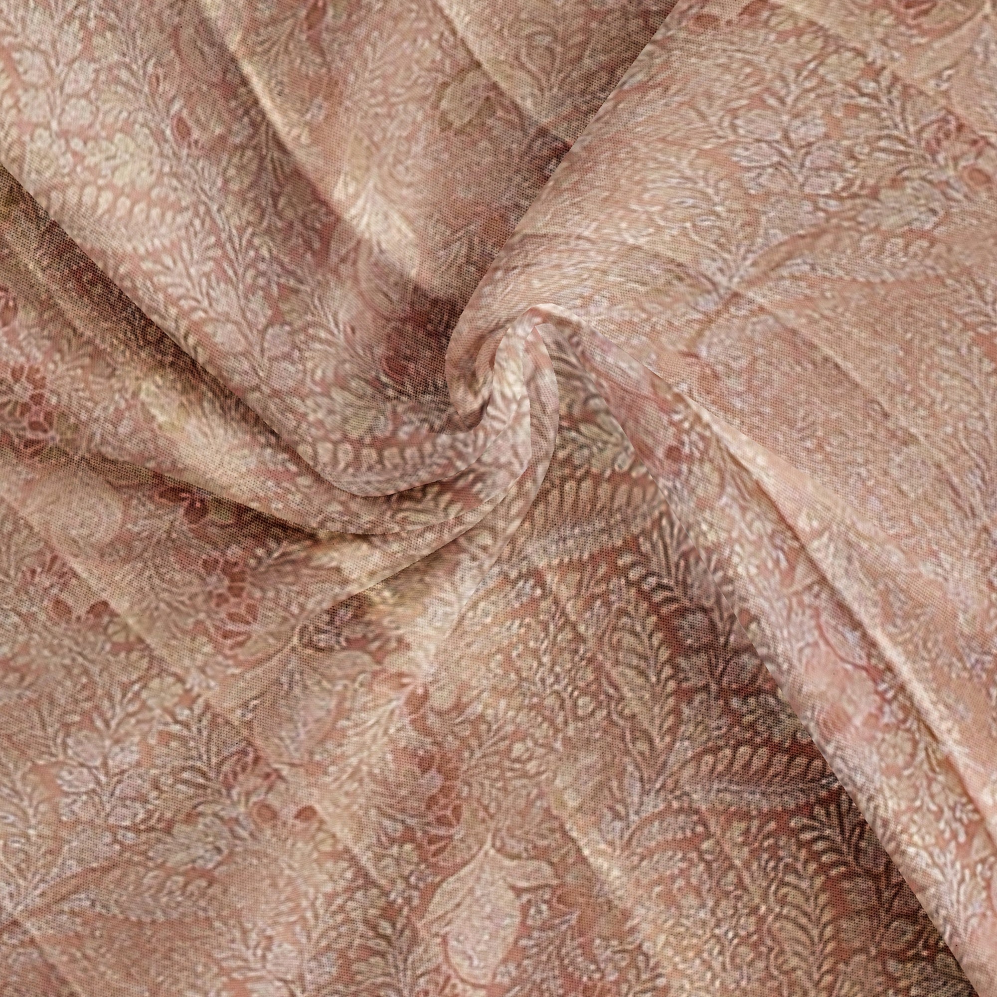Pinkish Onion Tissue Silk Saree with Silver Zari – Elegant Traditional Charm