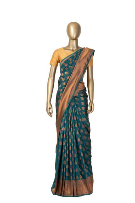 Meena's online Sarees Collection - Rs.5000 Semi gajji silk Bandhani saree  Gharchola checks design work with Color bandhej | Facebook